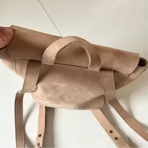 Able | Bags | Able Nubuck Suede Leather Backback Bag Small  display picture 3